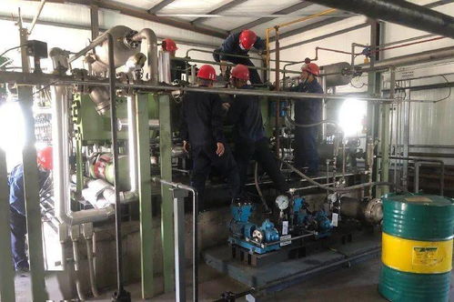 豐喜運營部循環氣壓縮機順利投運，為生產注入新動力